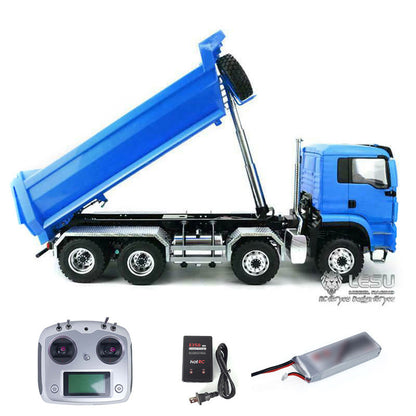 LESU 8x8 Hydraulic RC Dump Truck 1/14