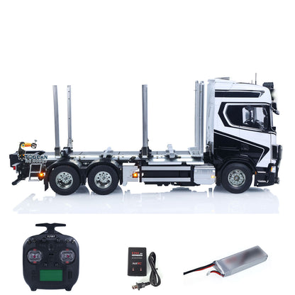 TAMIYA SC770S 56360 6x4 1/14 RC Timber Truck RTR 3Speed Vehicles Smoke Light Sound ST8 Radio Battery