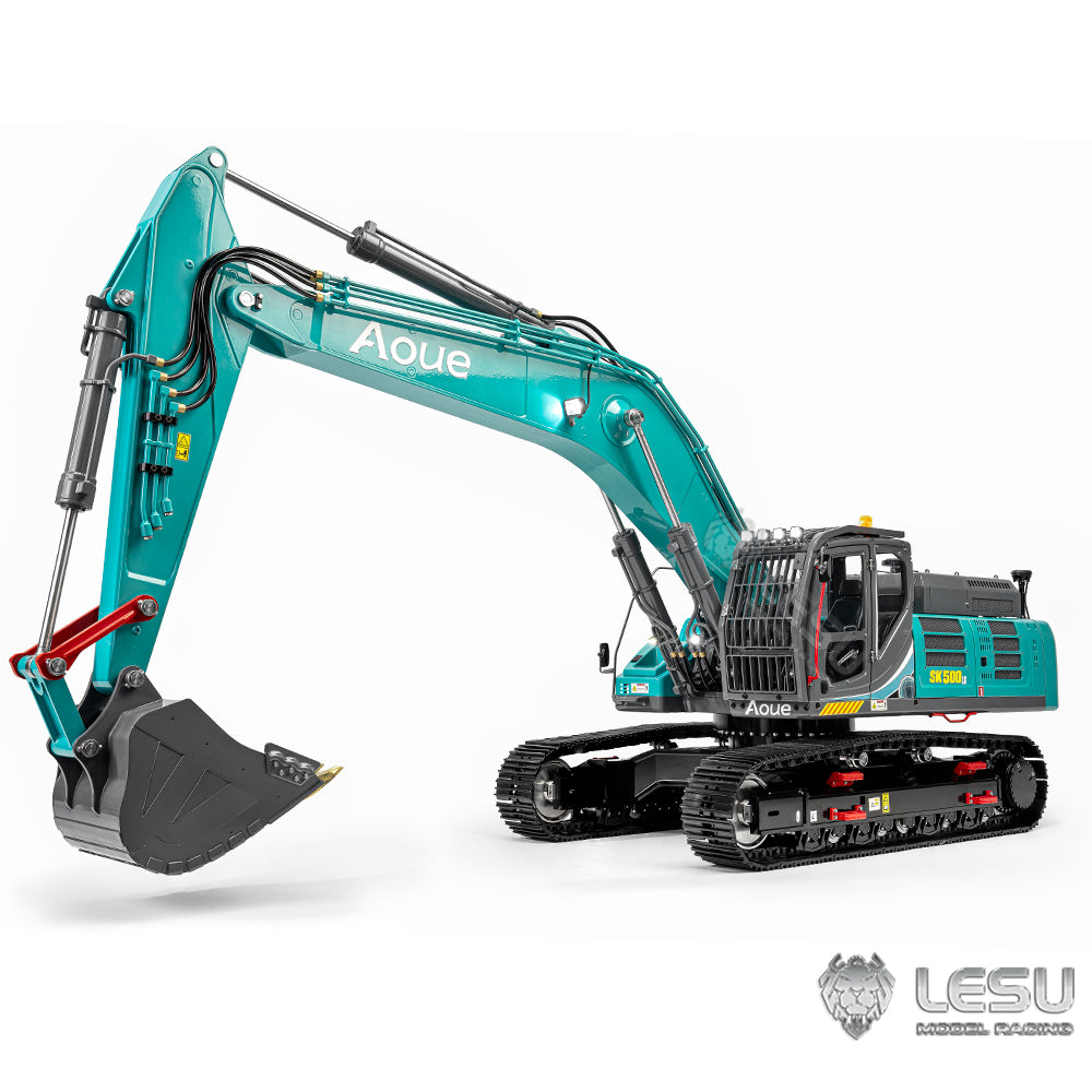 1/14 LESU AOUE SK5LC Hydraulic Painted Assembled RTR Excavator B0018 With RC System Battery Charger