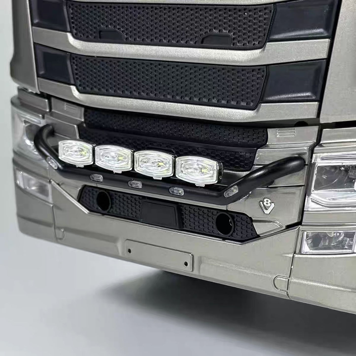 RTR 1/14 4x4 Radio Control Tractor Truck SC 770S for TAMIYA Axle Locks 2Speed Hobbywing 1060 ESC Metal Chassis Lorry Vehicle