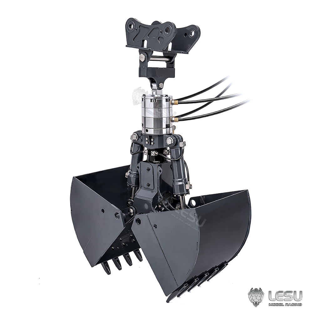 Godet à benne basculante en métal pour excavatrice hydraulique LESU ET35 B0006 1/14 RC