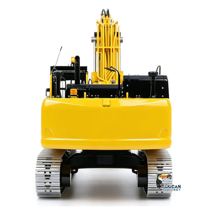 LESU 1/14 Metal Remote Control Hydraulic Tracked Excavator RTR Aoue PC500 RC Digger 7Ways Valve PL18EV Lite Radio Light Battery