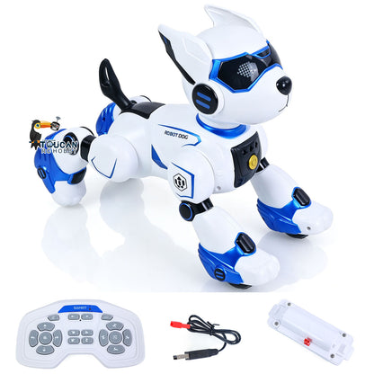 JJRC Interactive RC Robot Dog R27 with Voice Commands Remote Control Gesture Sensor Touch Function Multiple Actions Music Dance