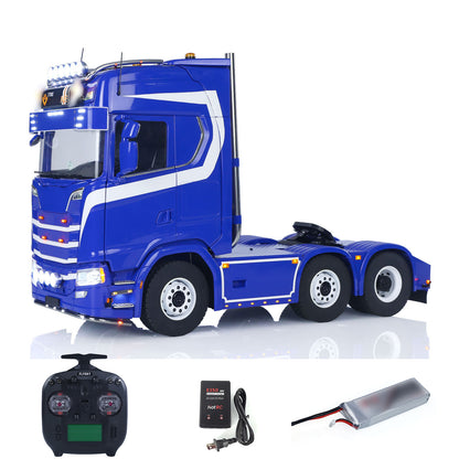 TOUCAN 770S 1/14 RC Tractor Truck 6X6 Metal Chassis Axle Locks 3Speed RTR Smoke Sound Light Unit Cabin Suspension ST8