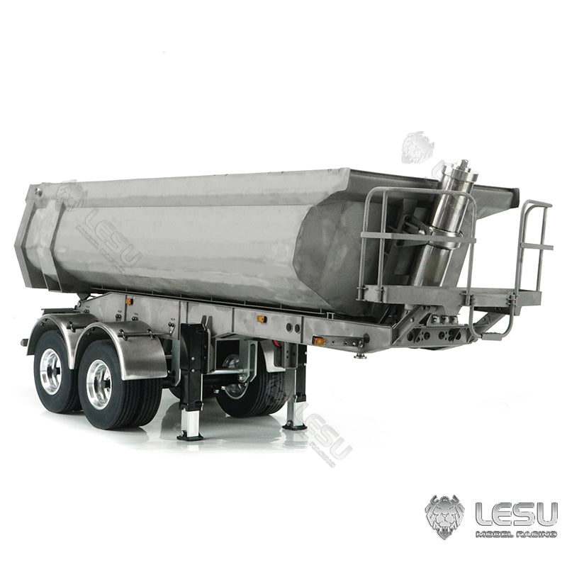 IN STOCK LESU 1/14 Unassembled Metal Hydraulic Dumper Tipper A0017