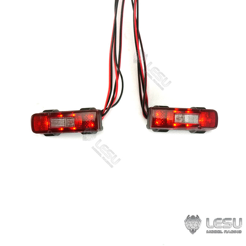 LESU Plastic Taillight LED for TAMIYA 1/14 RC Flatbed Tractor Model