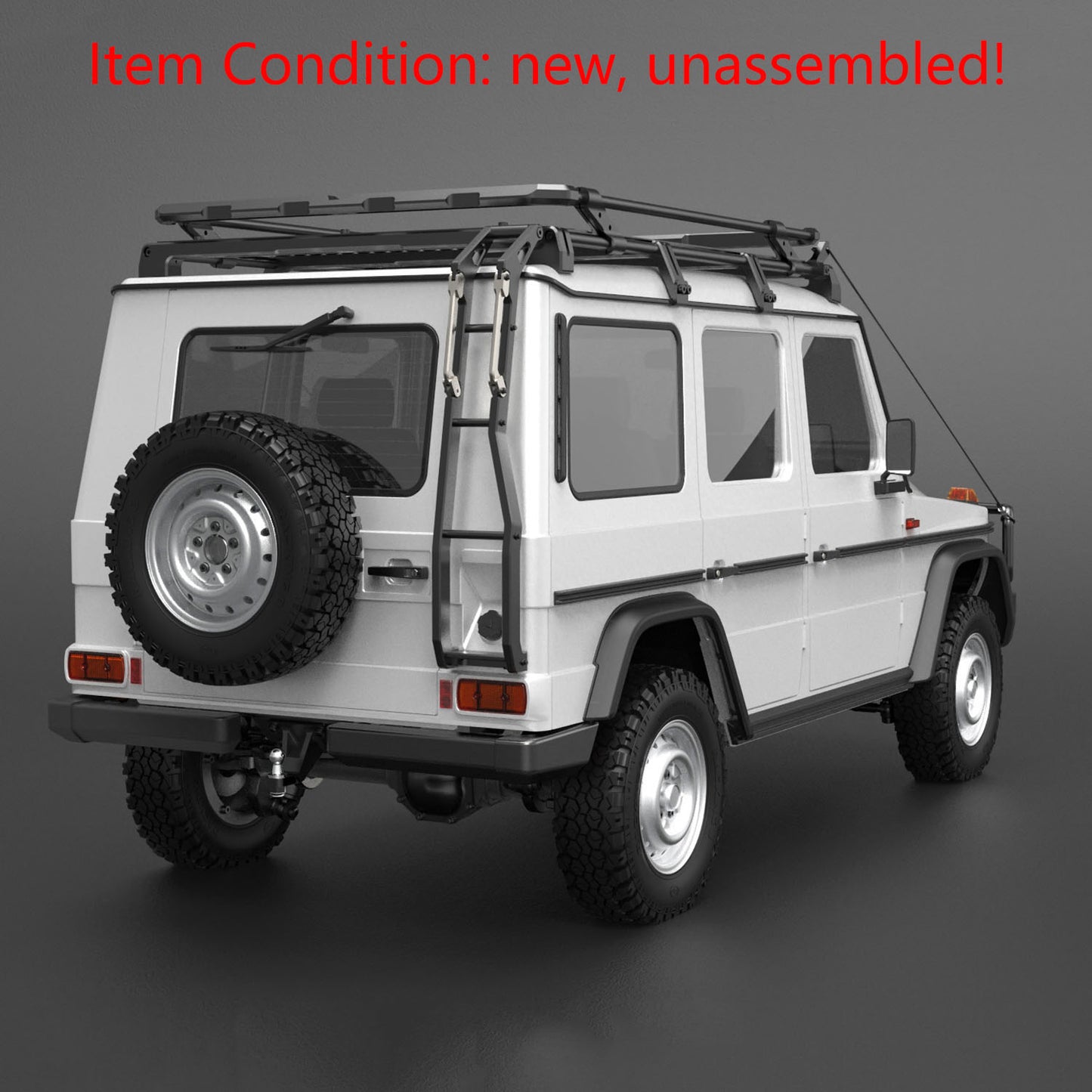 CAPO Metal 1/8 RC Off Road Car Kit Remote Control DIY Vehicle Model Differential Locks 2Speed Gearbox No Electronic Parts