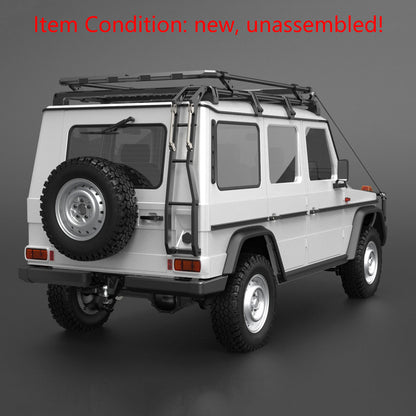 CAPO Metal 1/8 RC Off Road Car Kit Remote Control DIY Vehicle Model Differential Locks 2Speed Gearbox No Electronic Parts