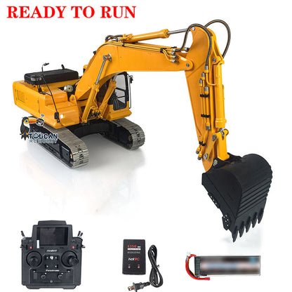 LESU 1/14 RTR PC360 Painted Assembled Metal RC Hydraulic Excavator B0002 With PL18EV Lite Transmitter