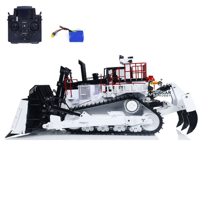 1/14 D11T 3-Plow RC Hydraulic Bulldozer PL18EV Sound Light Smoke