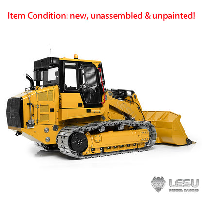 LESU 1/14 973K Hydraulic RC Loader Metal Tracked Model Without Rear Plow Openable Bucket KIT