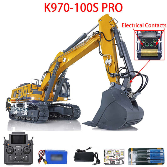 Kabolite K970 100S Pro 1/14 Metal Hydraulic RC RTR Excavator Digger