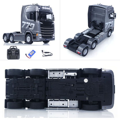 SOLD OUT Fast Shipping 1/18 Plastic 6X4 Remote Control Tractor Truck 770S 1501 RWD RC Lorry Vehicle Light Sound Ready to Run Model Toys for Adults