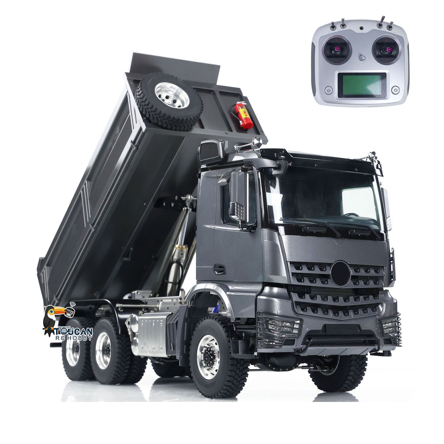 1/14 Hydraulic RC Dump Truck 3363 6x6 Remote Control Tipper