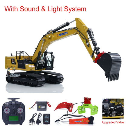 Kabolite K961 100S PRO 1/18 RC Hydraulic Excavator RTR Remote Control Digger Flysky ST8 Radio 2S Battery Electric Claw Hammer