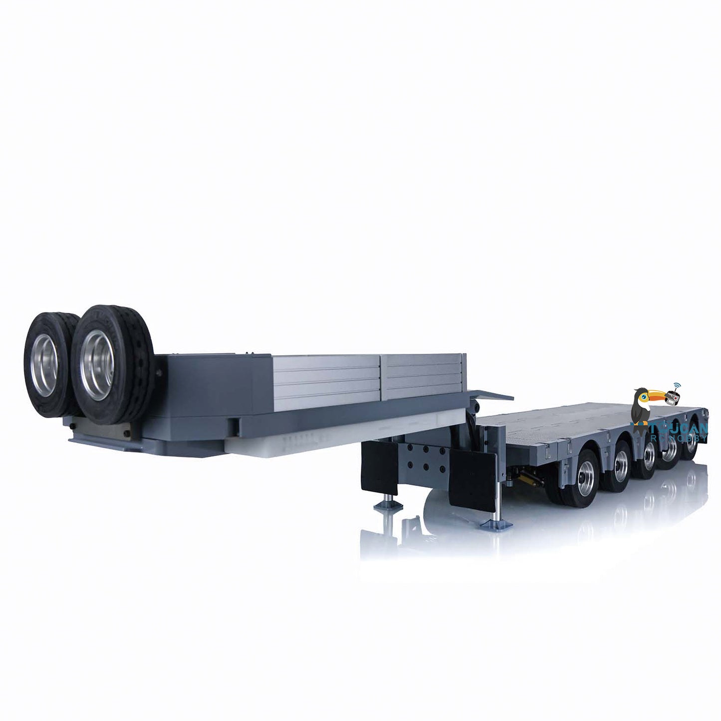 1/14 CNC Heavy 5Axle Steering Trailer