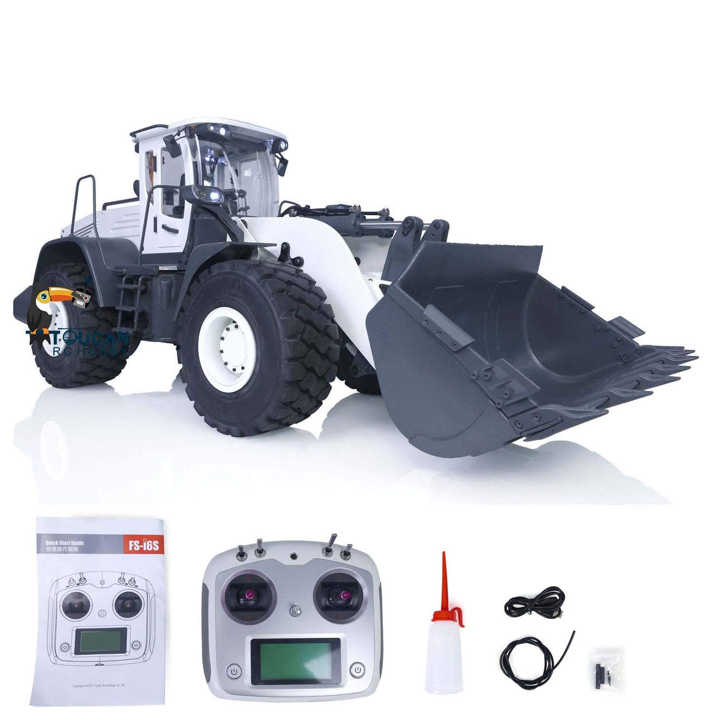 JDMODEL-88 1/14 RC Hydraulic Metal Wheeled Loader 870K