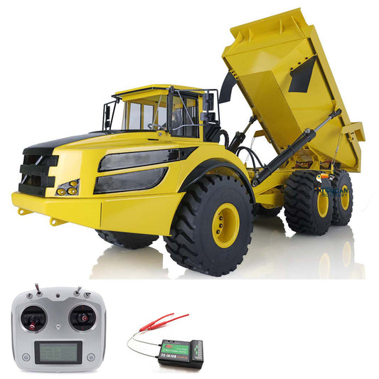 XDRC 1/14 PNP 6x6 Metal Hydraulic A40G RC Articulated Truck Dumper