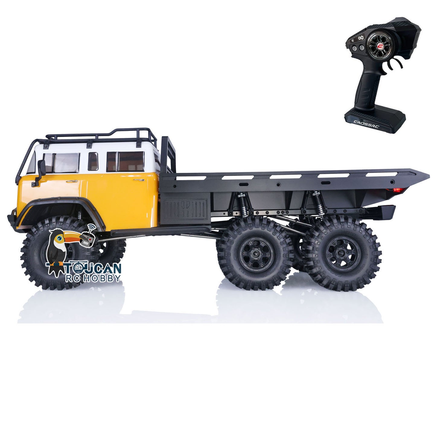 CROSSRC 6X6 1/10 JT6 RC Flatbed Crawler PNP