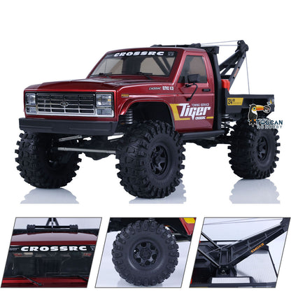 CROSSRC EMO X3 1/8 RC Rescue Towing Car ARTR 4x4 Remote Control Rock Crawler Car Differential Lock Axle Model NO Motor ESC