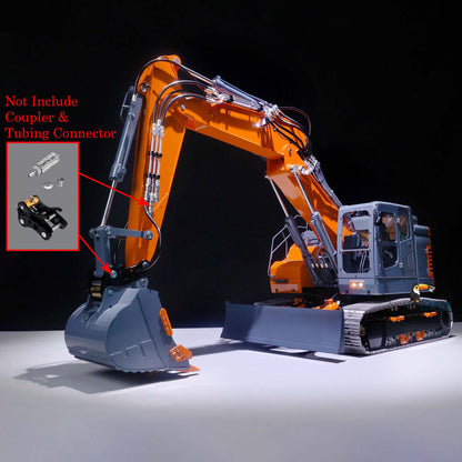 LESU 1/14 Aoue Metal ET26L Painted Assembled PNP Hydraulic Three-section RC Excavator B0012