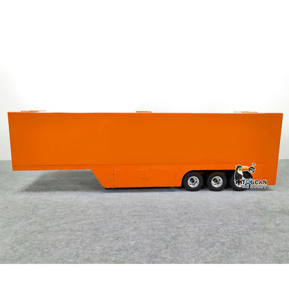 Metal 1/14 RC Mobile Stage Vehicles RC Roadshow Trailer Truck Model