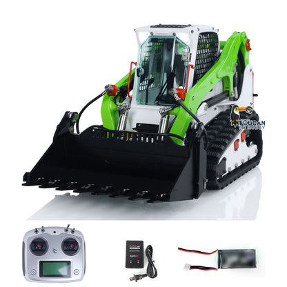 LESU 1/14 RC Metal Hydraulic Aoue LT5 Painted Assembled RTR Tracked Skid Steer Loader B0008