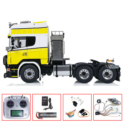 TOUCAN Metal Chassis 1/14 RC Tractor Truck 6x6 RTR Remote Control Car Sound Light