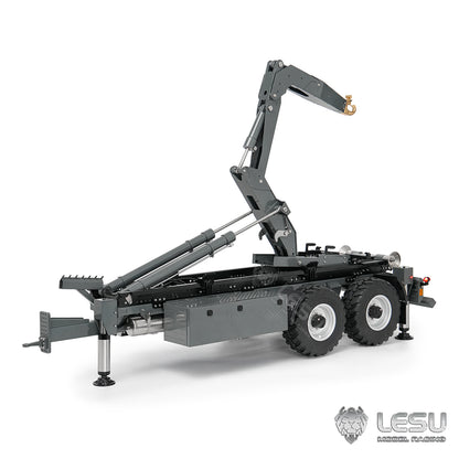 Deposit New Product Pre-order LESU 1/14 Metal Full Dump Semi Trailer RC Construction Vehicle