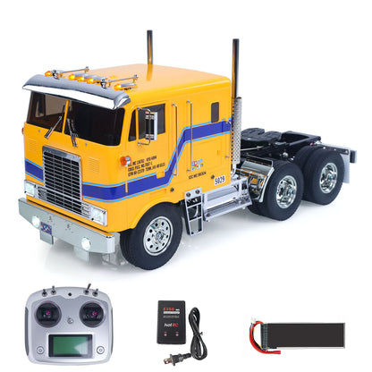 TOUCAN 1/14 Remote Control DIY Tractor Truck 6*4 TAMIYA Chassis 56304 3Speed Transmission Light Sound System RTR Flysky Radio