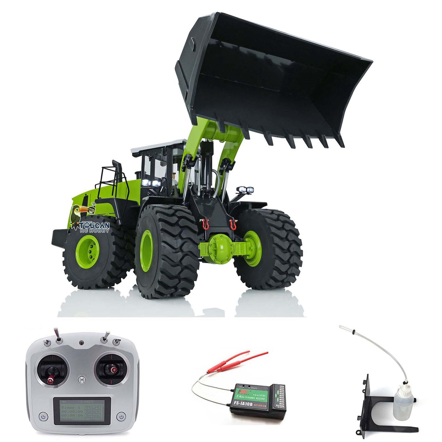 XDRC Metal WA470 1/14 RC Hydraulic PNP Loader 980L W/O Battery