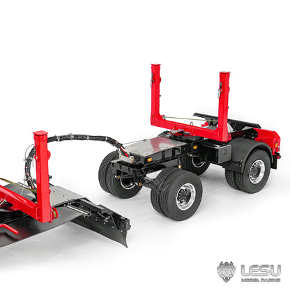 Deposit New Product Pre-order LESU 1/14 Metal Long Log Trailer RC Model