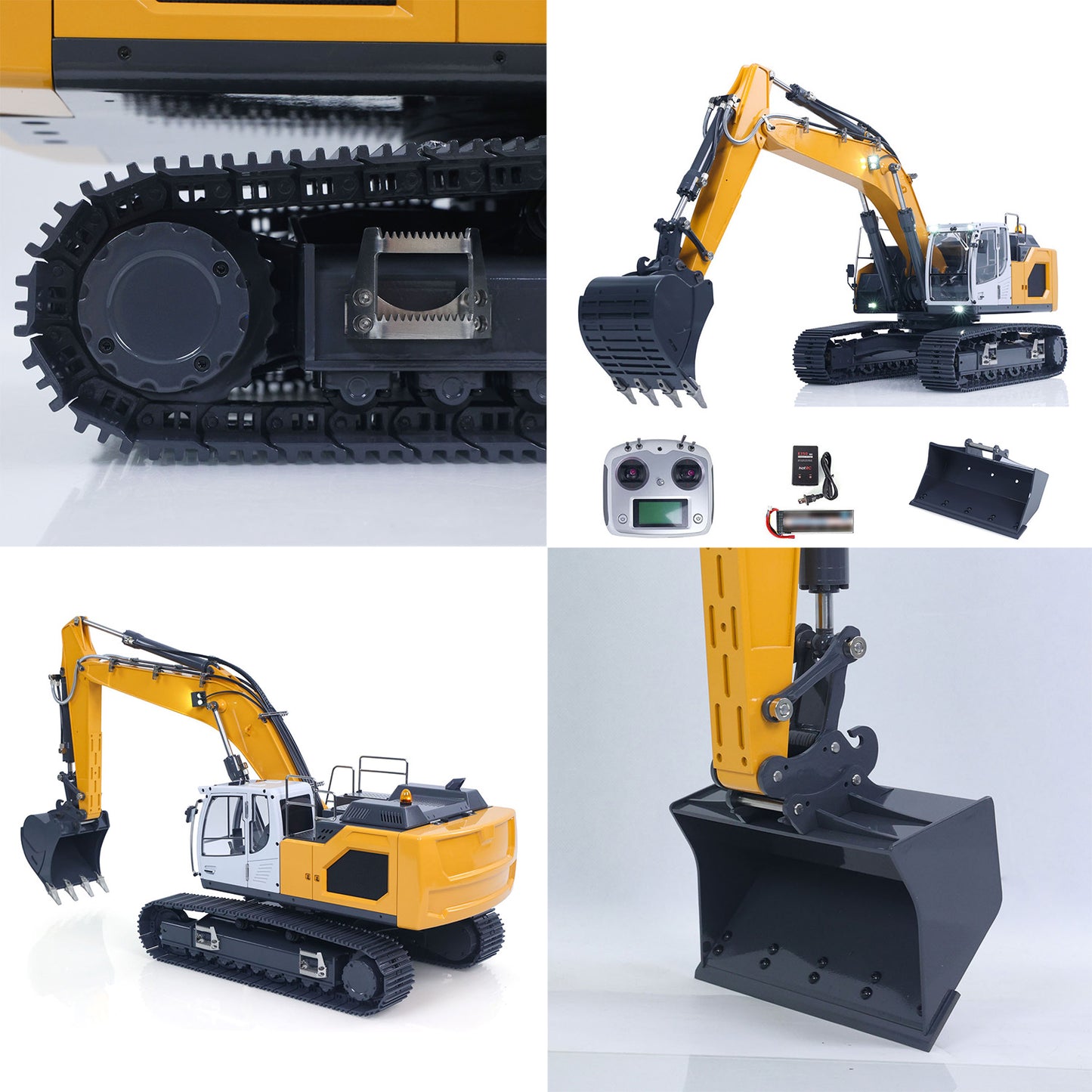 US STOCK 1/14 Hydraulic RC Excavator Ready to Run for 945 Remote Control Trucks