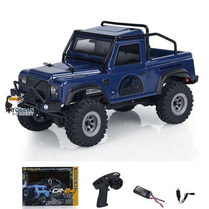 1/24 Mini voiture télécommandée à chenilles 4x4 4WD RC tout-terrain modèle de véhicules