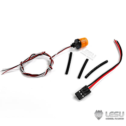 LESU Rotating Warning Light Telltale Lamp 1/14 RC DIY For TAMIYA Tractor