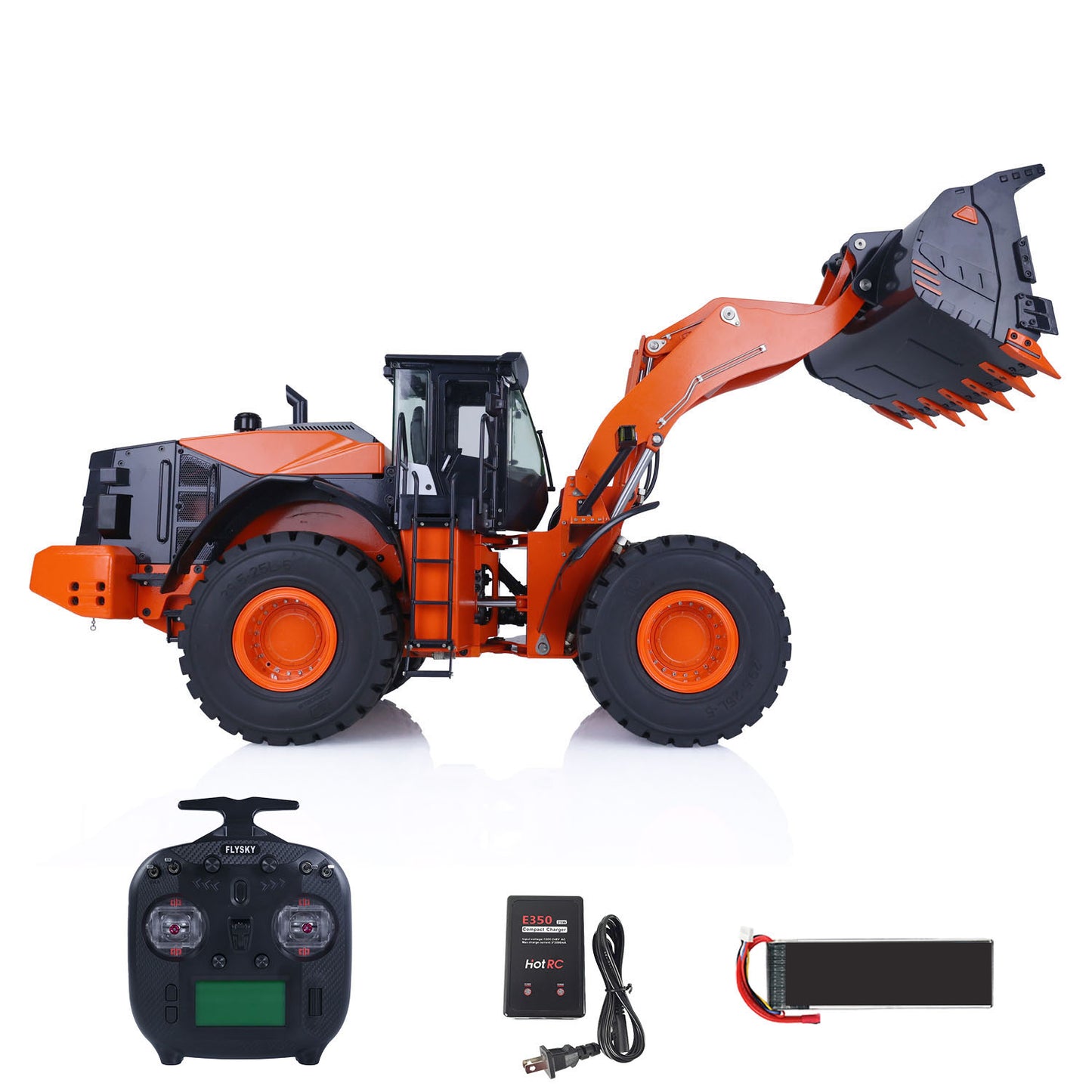 Fast Shipping 1/14 RC Hydraulic Loader for JDM 198 RTR ZW370 Construction Vehicles