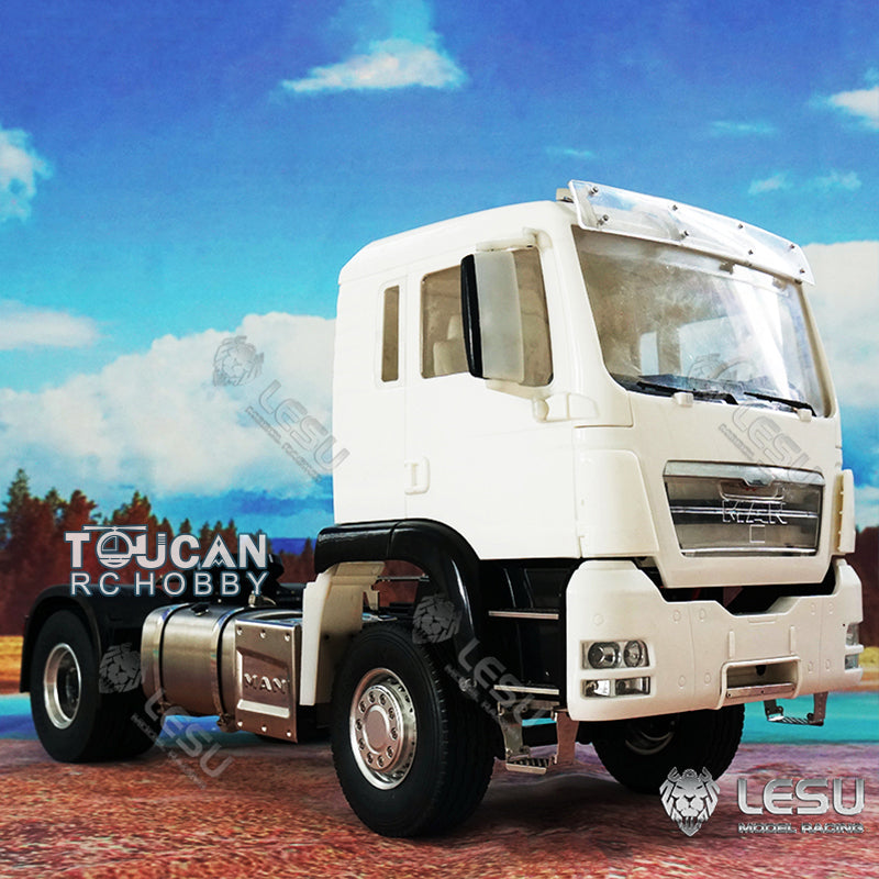 LESU 1/14 Skala TGS 4*2 RC Traktor Lkw Kabine Farbe