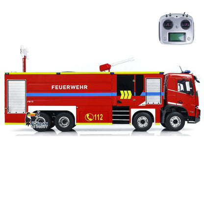 1/14 Ferngesteuertes Feuerwehrauto 8x4 RC Feuerwehrmodell