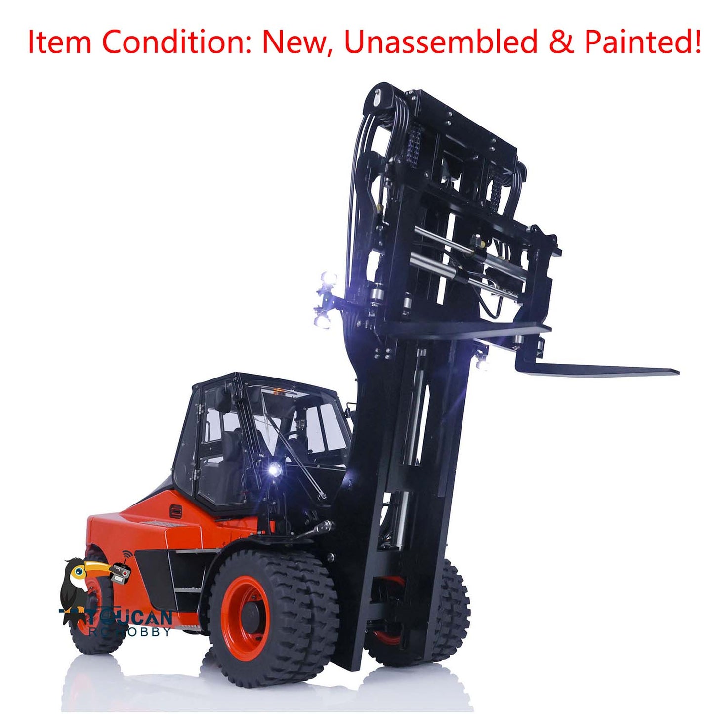 LESU 1/14 Aoue LD160S RC Unassembled Metal Hydraulic Forklift A0014