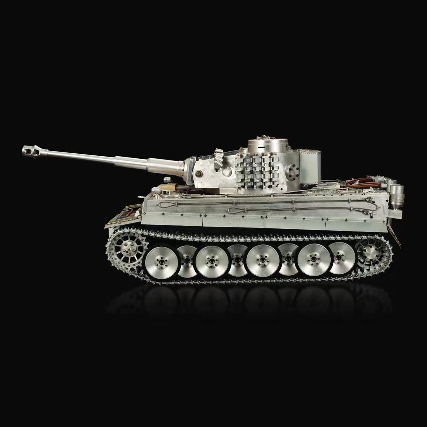 Henglong 1/6 Maßstab Vollmetall Deutscher Tiger I RTR RC Panzer 3818