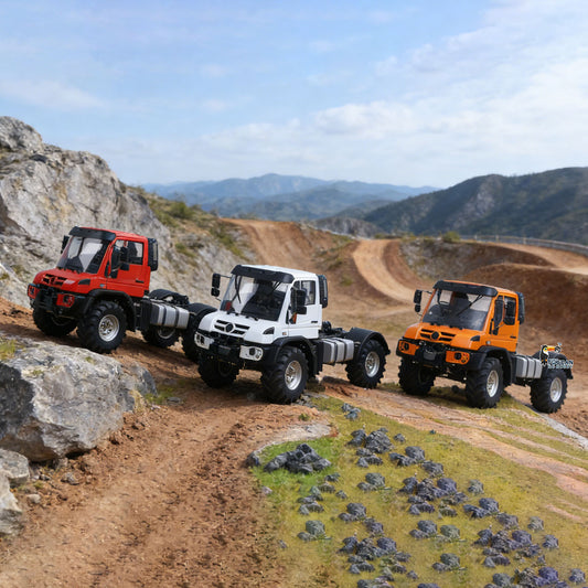 U535 Lite 4X4 1/14 Remote Control Rock Crawler Car RC Off Road Vehicle Metal Drive Shafts 2Speed Gearbox Brushless Motor ESC