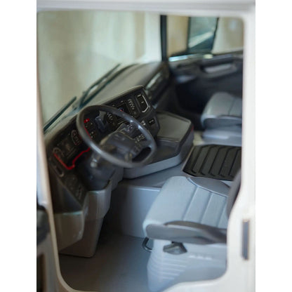 DoubleE Scania G540 Painted Plastic Cabin S023-002 Light System for 1/14 RC Hydraulic Dumper Truck DIY Tipper Model