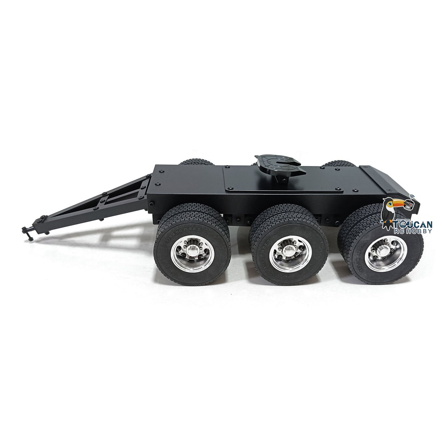 1/14 3-Achs-Anhänger aus Metall mit Sattelkupplung