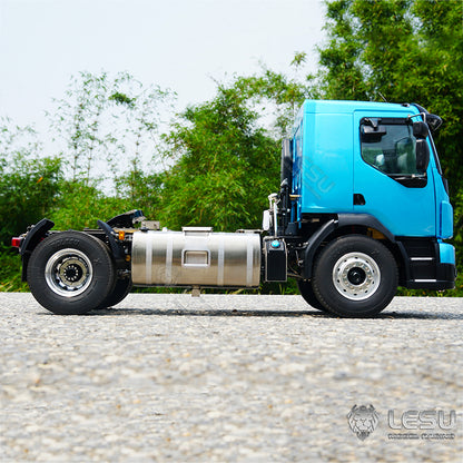 LESU Z0029 1/14 Metal 4x2 RC Tractor Truck with 2Speed Transmission Light Sound System for Construction Vehicle Enthusiast