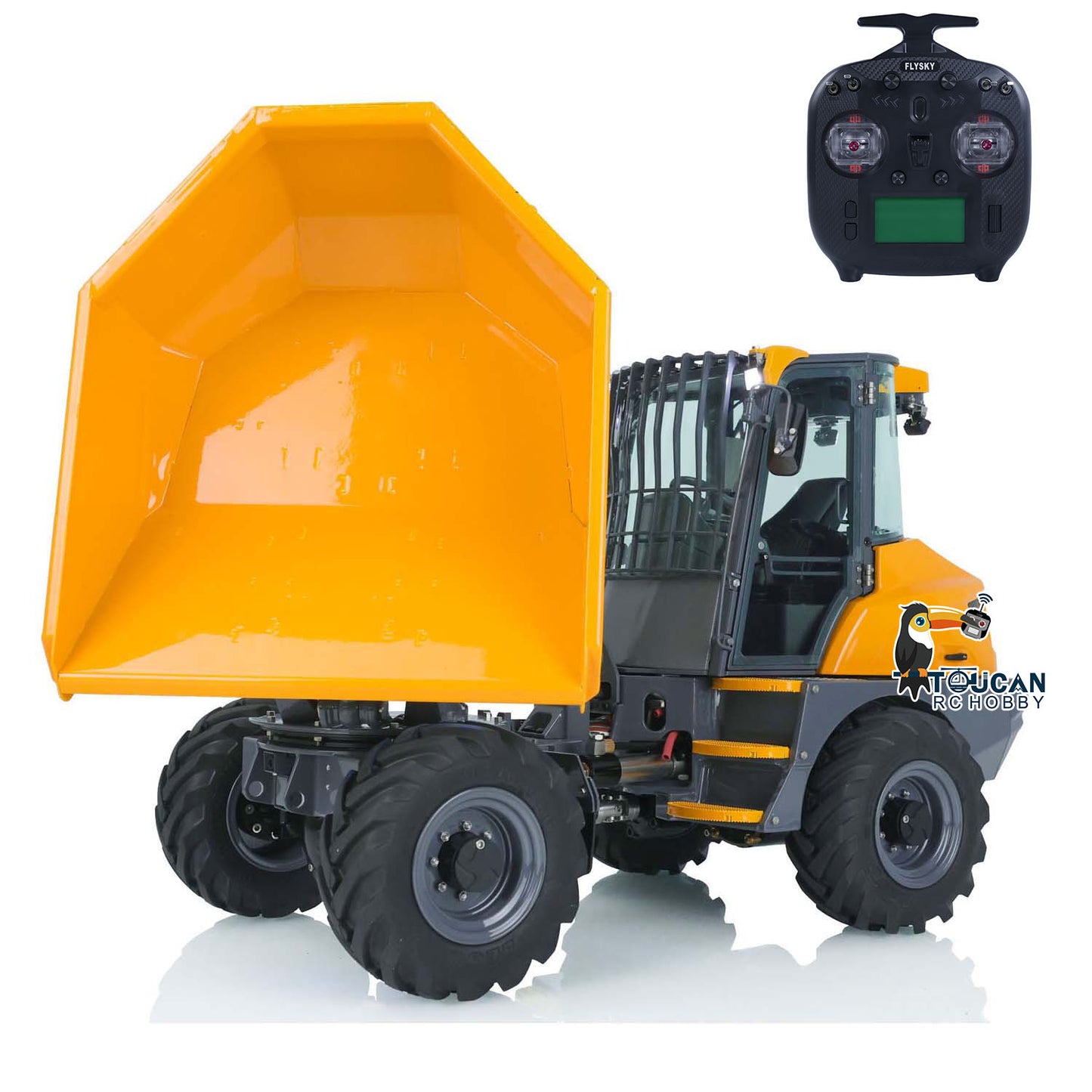 LESU 1/14 6MDX 4X4 RC Hydraulic Articulated Dump Truck