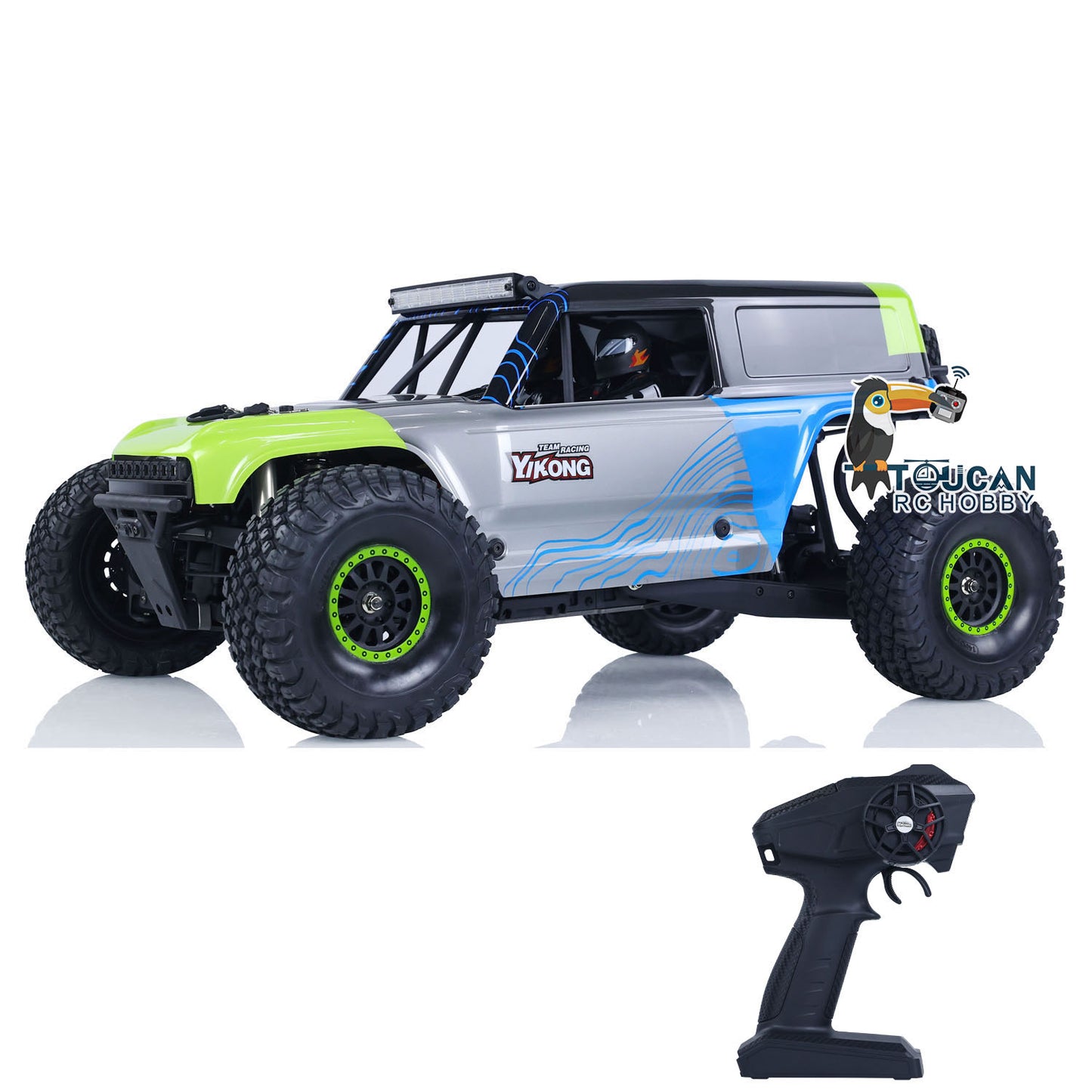 Voiture tout-terrain 4WD RC YIKONG YK4073 TB7 4X4 1/7 RC