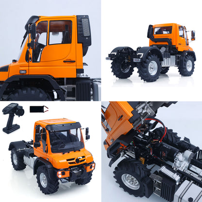 U535 Lite 4X4 1/14 Remote Control Rock Crawler Car RC Off Road Vehicle Metal Drive Shafts 2Speed Gearbox Brushless Motor ESC