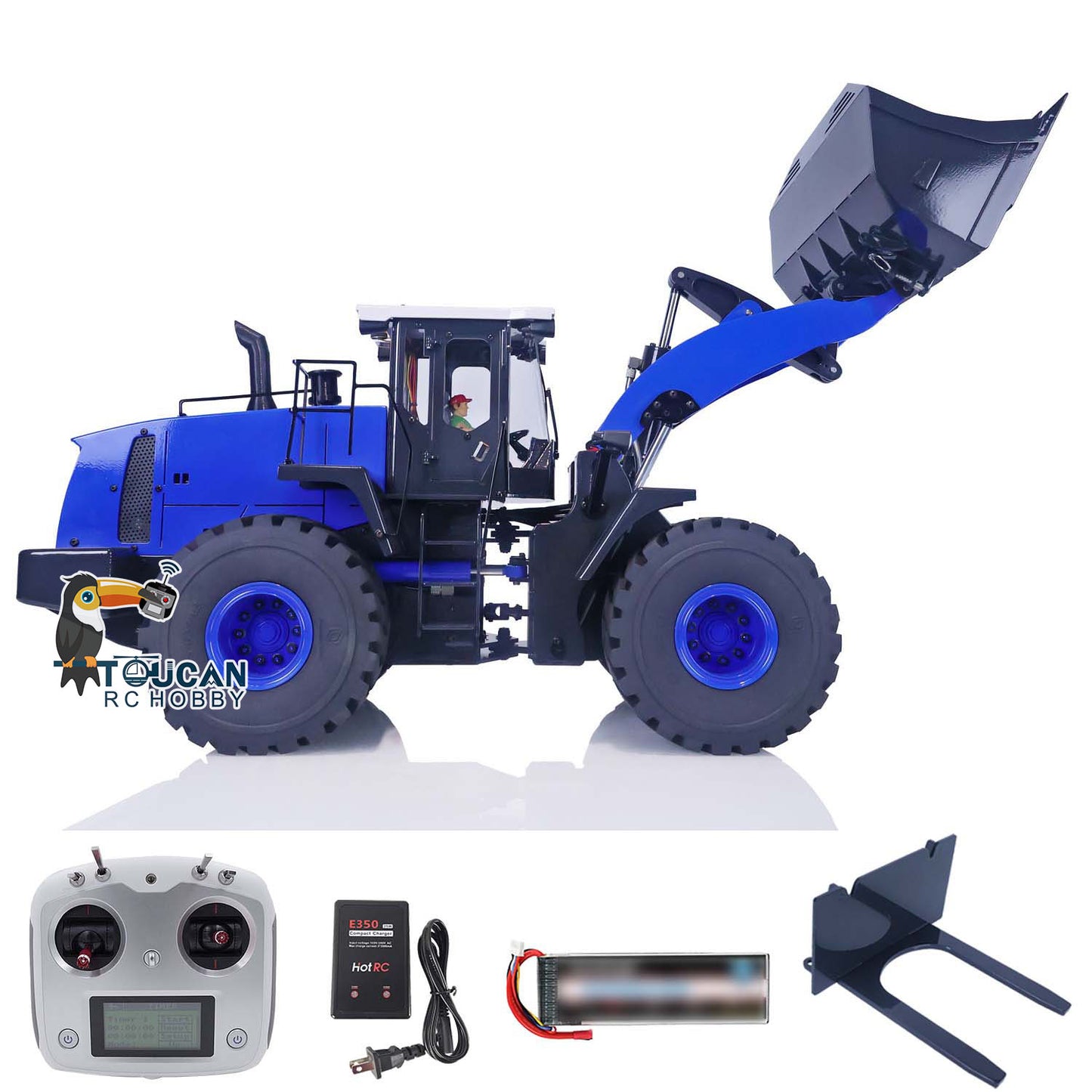 XDRC 980L Metal 1/14 Ready To Run RC Hydraulic RTR Loader WA470