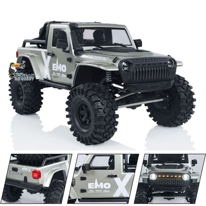 CROSSRC EMO X 1/8 RC Rock Crawler 2025Type 4X4 Remote Control Off Road Cars ARTR Model Vehicles Differential Lock Axle 2Speed