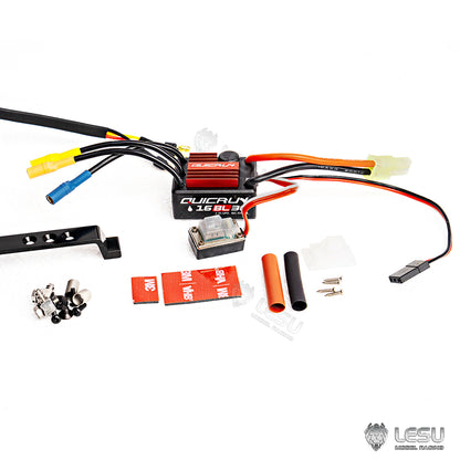 LESU Hydraulic Oil Cylinder System Pump Urea Cans Brushless ESC for RC Model